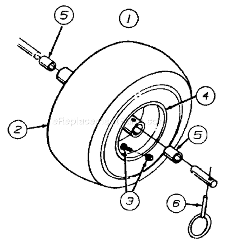 Page F Diagram and Parts List for 31AE663H401 1998 Yard Man Snow Blower
